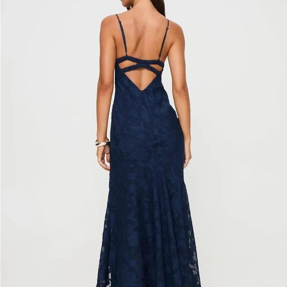 Princess Polly CYRENE MAXI DRESS NAVY - Picture 5 of 12